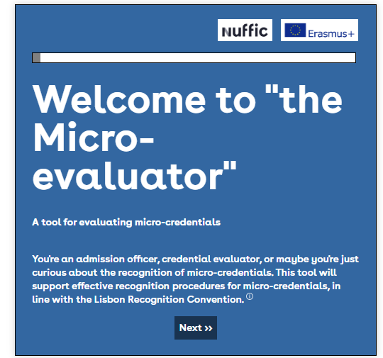 Welcome to "the Micro-evaluator"
