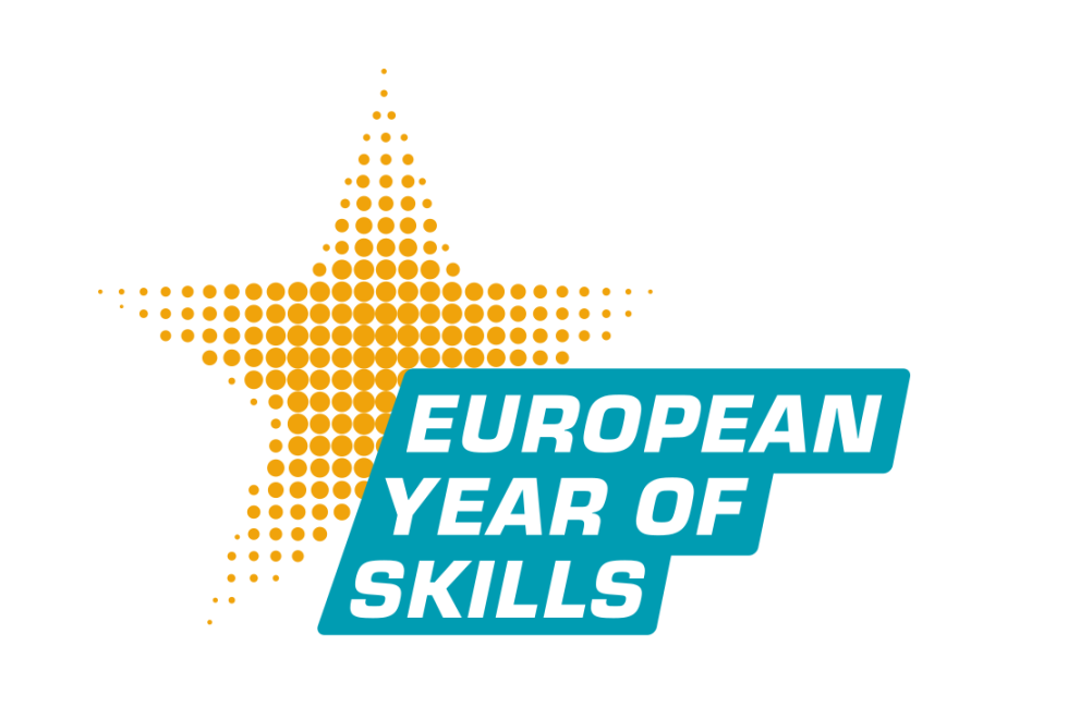 Logo de l'année européenne des compétences
