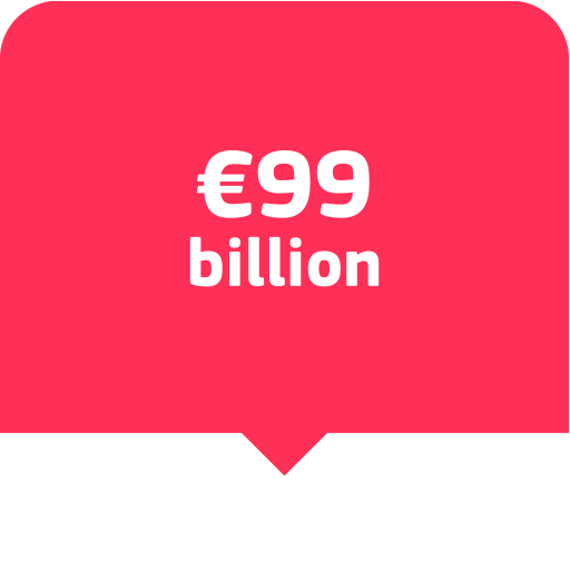 figure 99 bilion euros