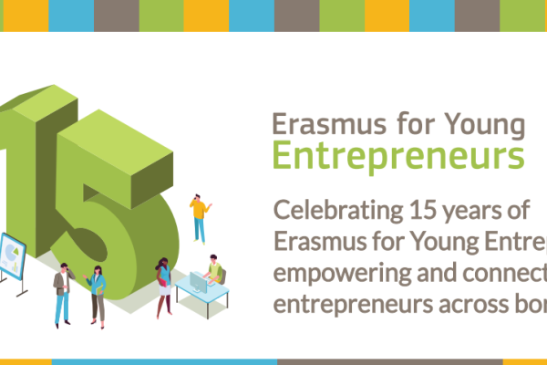 ERASMUS, for Young Entrepreneurs logo