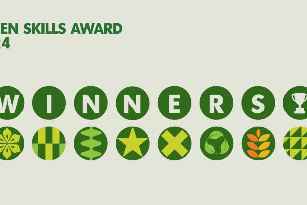 Green Skills Award winner - ETF - vector logo